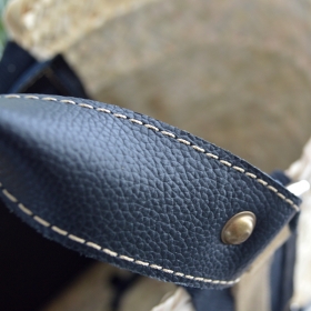 Sac Perido teddy et cuir