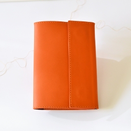 ETUI PASSEPORT ORANGE