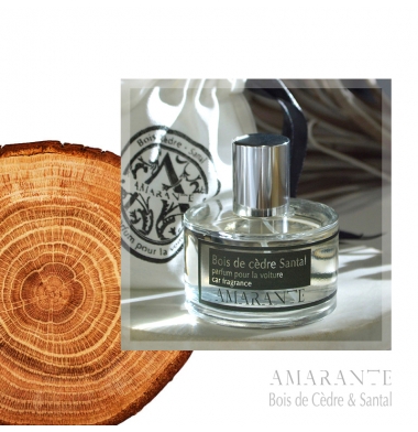 PARFUM POUR LA VOITURE BOIS DE CEDRE SANTAL